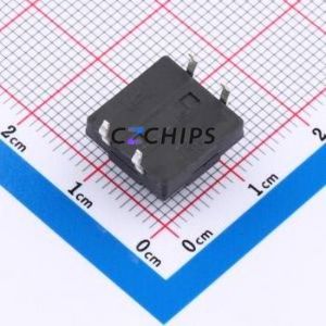 TS018-CBY1EH7.0 Tactile Switch Through hole-4P,12x12mm Switch Single Pole Single Throw Round Button 1.8N Through Hole - Product Image 2