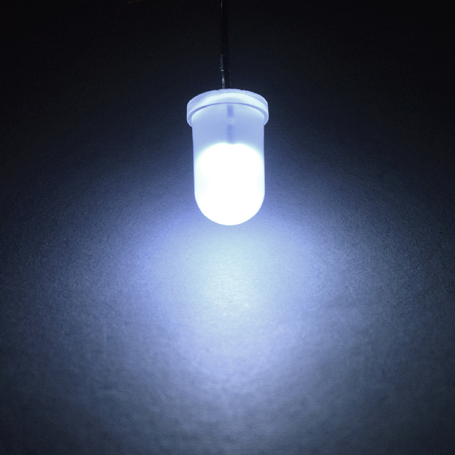 3mm/5mm LED Chips (F3/F5) with White, White-red, Green, Blue, Yellow, and purple Variants Available in Multiple Specifications