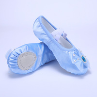 Chaussons de danse classique chinois à semelles souples pour enfants, spéciaux pour la pratique du ballet, pour filles