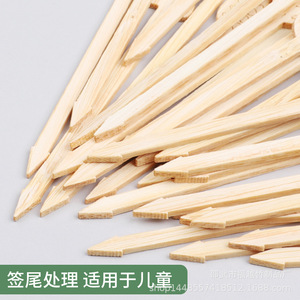 ส้อมผลไม้การ์ตูนไม้ไผ่ขนาดเล็กสำหรับของว่างงานปาร์ตี้เด็ก - Product Image 3