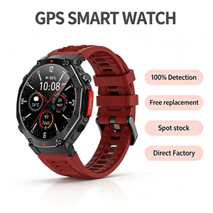Smartwatch GPS 2026 con display TFT da 1,46 pollici, chiamate Bluetooth, monitoraggio del sonno, torcia, personalizzabile, all'ingrosso direttamente dalla fabbrica, per lo sport - Product Image 1