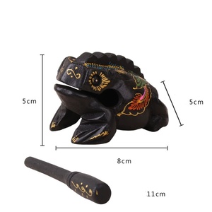 เครื่องดนตรีกีโรรูปกบไม้หลากสีสันสำหรับชั้นเรียนดนตรี ขายส่ง - Product Image 3