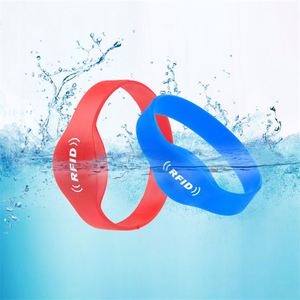 Wholesale Sublimation Waterproof NFC Customized RFID <b>Smart</b> Wristband Badge Holder for Exhibition Exhibition VIP Pass - Product Image 1