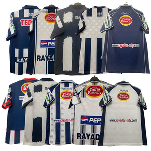 Toptan Yüksek Kalite Retro Koleksiyon Meksika Kulübü Retro Futbol Forması Taraftar Oyuncuları Vintage Futbol Tişörtü Üniforma Özel - Product Image 5