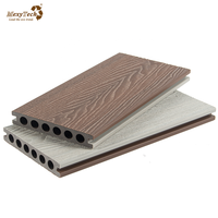 Offre Spéciale : Lames de Terrasse WPC Écologiques et Imperméables – Design Moderne Carré, Co-Extrusion Extérieure, Grain de Bois Lisse et Sans Joint