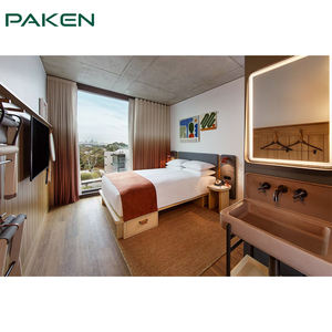 원스톱 A부터 B까지 턴키 호텔 가구 솔루션 럭셔리 호텔 침실 가구 세트 호텔 프로젝트 가구 - Product Image 2