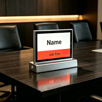 Panneaux de nom de conférence intelligents avec écran tactile pour vote et enregistrement, pour système de conférence sans papier, signalisation de table électronique