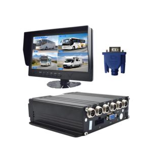 Moq נמוך 7 אינץ מסך מגע בזמן אמת וידאו מקליט <span class=keywords><strong>mdvr</strong></span> <span class=keywords><strong>4ch</strong></span> rearview בחזרה את המצלמה לרכב נייד מערכת dvr עבור אוטובוס משאית משאית משאית משאית