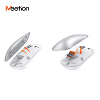 Combo de Teclado y Ratón Inalámbrico Recargable Meetion C230 para Magic Keyboard para PC, Laptop Windows, iMac, iPad y Tablet