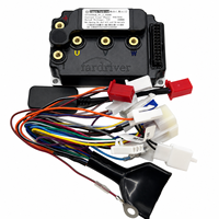 Controlador de Motor para Bicicleta Eléctrica Fardriver MINI12 80A, Inteligente, Programable, Onda Sinusoidal, 80A - 260A