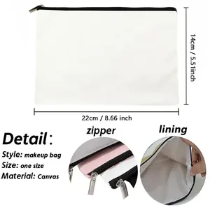 Bolsas de <span class=keywords><strong>Maquillaje</strong></span> de Halloween con Cremallera, Diseño de Dibujos Animados, para Cosméticos, Labiales, Viajes, Kits de Aseo para Mujeres, Escuela - Product Image 5