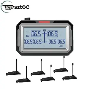 6-22 Rad LKW Reifendruck überwachung TPMS RV LKW Bus drahtlose Reifendruck überwachung eingebauter Sensor