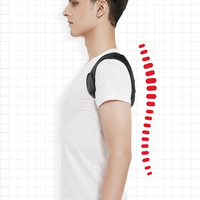 Correcteur de Posture en néoprène de Compression pour le haut du dos, attelle de soutien de Posture réglable, vente en gros