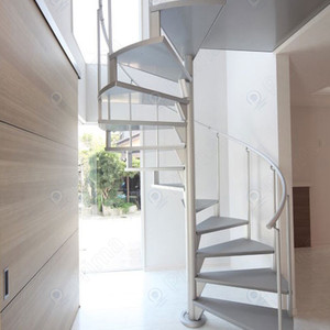 Escalier <span class=keywords><strong>en</strong></span> colimaçon extérieur résistant aux intempéries Prima North American, design économique, <span class=keywords><strong>kit</strong></span> d'escalier <span class=keywords><strong>en</strong></span> colimaçon extérieur - Product Image 4