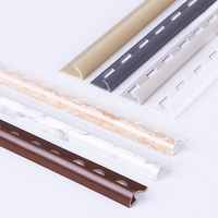 Foshan Fushifu offre spéciale forme ronde en plastique Pvc carrelage garniture angle carrelage garniture carreaux de céramique garniture pour marbre bord décoration