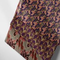 Tissu d'impression numérique 100% coton avec motifs abstraits motif de belles fleurs