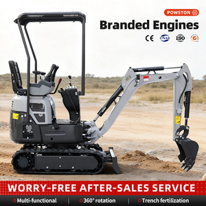Mini-excavatrice Powston 1T 2T 3T pour moteur EURO 5, pelle sur chenilles, pompe hydraulique, EPA, LIVRAISON GRATUITE, terrassement <span class=keywords><strong>de</strong></span> vignobles, haute performance - Product Image 2