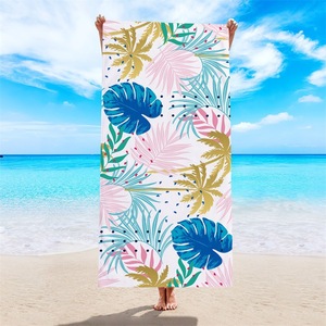 Custom Printed Microfiber Beach Towel, Pineapple Grid Quick Dry Swim Towel for Beach Pool - Product Image 5