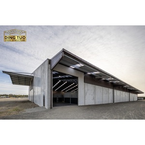 Capannone Agricolo Moderno in Acciaio Pesante con Struttura Saldata a Grande Campata <span class=keywords><strong>per</strong></span> Allevamento di Bovini, Capre e Ovini - Design Gratuito - Product Image 1