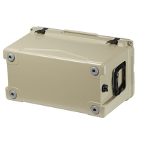 Glacière rigide 50L en LLDPE rotomoulé, écologique et moderne, pour la pêche, le camping, le stockage d'aliments et de canettes - Prix de gros
