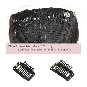 <span class=keywords><strong>Flequillo</strong></span> de <span class=keywords><strong>Pelo</strong></span> Sintético Liso al por Mayor, <span class=keywords><strong>Flequillo</strong></span> <span class=keywords><strong>Postizo</strong></span> Grueso con Clip Frontal para Mujer - Product Image 3