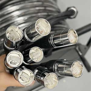 IP68 <span class=keywords><strong>RJ45</strong></span> F/UTP CAT5E câble serpent extérieur 4 canaux <span class=keywords><strong>100</strong></span> <span class=keywords><strong>M</strong></span> câble Internet 24awg en cuivre pur pour scène pour contrôle audio multi - Product Image 4