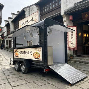 OEM Ice Cream Mobile Horse <b>Box</b> Truck Fully Equipped Street Food Cart DOT Pizza <b>Trailer</b> - Product Image 5