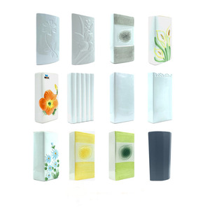 Humidificateur d'air <span class=keywords><strong>suspendu</strong></span> en céramique blanche émaillée pour radiateurs, désodorisant économique et <span class=keywords><strong>pot</strong></span> de plantes pour la maison - Product Image 5