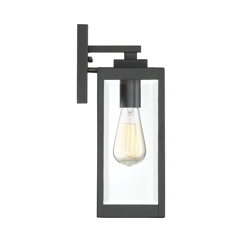 Outdoor light black outdoor wall lantern metal garden lights