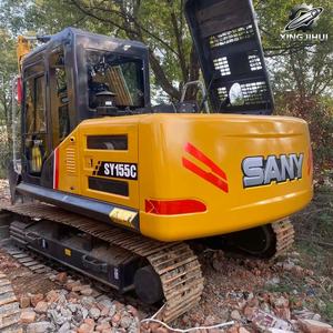 รถขุดมือสอง SANY SY155C ยี่ห้อจีน น้ำหนัก 15.5 ตัน เครื่องยนต์อีซูซุ รุ่นปี 2023 ความจุบุ้งกี๋ 0.75 ลบ.ม. - Product Image 2