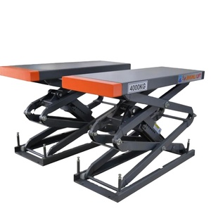 Keluaran baru SHL-Y-J-40B kapasitas 4.0 Ton ekstensi satu sisi tabung persegi tipe "gunting Lift Platform kecil - Product Image 1