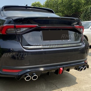 Car Rear Bumper <b>Lip</b> Rear Bumper <b>Splitter</b> Diffuser Bumper Protector Guard Body Kit For Toyota Allion 2021-2022 Car Accessories - Product Image 3