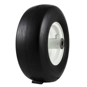 Gran oferta, ruedas de neumáticos sin planos de espuma de poliuretano PU sólido para carros de herramientas de jardín de césped, rodillo de Material de hierro plástico de nueva condición - Product Image 4