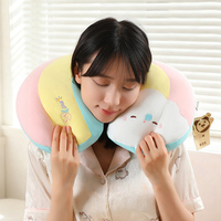 Nouveau coussin en peluche doux en soie glacée, motif nuage arc-en-ciel, jouet en peluche créatif Kawaii, cadeau