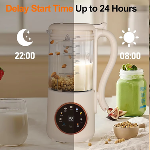 Electrodoméstico de Cocina DON FELIZ de 200W, Modelo JX319, Multifuncional, Carcasa de Plástico, Máquina para Leche de Soja a Base de Plantas de 1400ml - Product Image 6