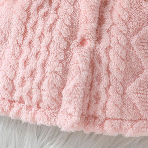 Abrigos Largos de Felpa Gruesa para Niñas al por Mayor, para Otoño e Invierno, Ecológicos, Resistentes al Viento, 100% Poliéster de Calidad - Product Image 5