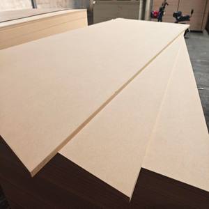 บอร์ด MDF 15mm MDF 15mm ราคาถูกแผ่นไม้เอ็มดีเอฟแบบธรรมดา E2/ E1/ E0กาว - Product Image 2