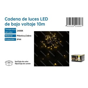 <b>LED</b> <b>Light</b> Strip Warm <b>Light</b> 10m IP44 Outdoor Decorative Lighting - Product Image 1