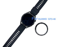 Protection d'écran pour montre connectée GT3 SE/GT3 Pro/GT4 42mm/46mm PMMA TPU 2.5D Courbé Anti-rayures Haute Transparence