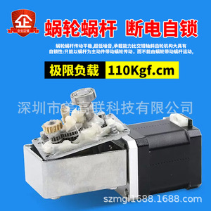 เมก้า 5840-42ST สเต็ปเปอร์มอเตอร์ 1:100 อัตราทดเกียร์เนมา 17 ดีซี 12V มินิมอเตอร์แรงบิดสูง - Product Image 5