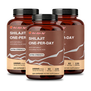 <span class=keywords><strong>Capsule</strong></span> di Shilajit - Integratore Tonico Nutriente, Ricco di Acido Fulvico e Minerali, Supporta Vitalità e Benessere, Certificato GMP - Product Image 1