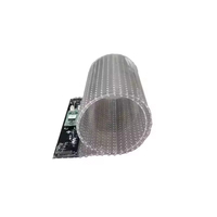 Film pour écran LED Transparent Flexible Curved Video Wall Commercial Ads Led Ad Displays Stick on Glass Window Indoor Advertising
