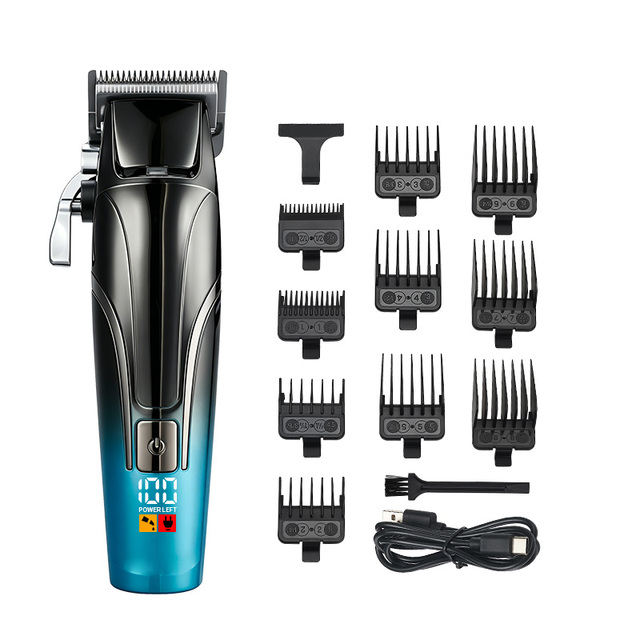 All-in-One Waterproof Stainless Steel Blades USB Rechargeable Hair Trimmer Electric Shaver for for Face Head Body-Household