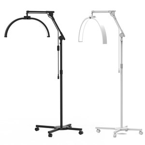 Lampada LED a Mezzaluna Regolabile per Trucco ed Extension Ciglia con Packaging Portatile per Saloni <span class=keywords><strong>di</strong></span> Bellezza e Illuminazione Fotografica - Product Image 1