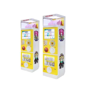 KEKU fabrika toptan Mini bükülmüş yumurta boş Gashapon kapsül sikke pilli oyuncaklar otomat özel Gacha Gashapon makinesi