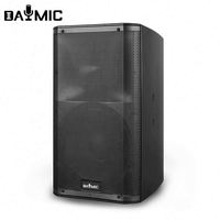 Haut-Parleur Actif d'Extérieur Professionnel avec Module de Puissance Classe D 1000W, 12 Pouces, en Plastique et Bois – Vente Chaude d'Usine