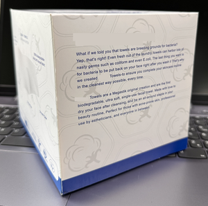 Emballage personnalisé Serviette de visage Viscose Polyester Spunlace Tissu non tissé Lingette de nettoyage à sec multi-usages Mouchoirs en papier jetables - Product Image 4