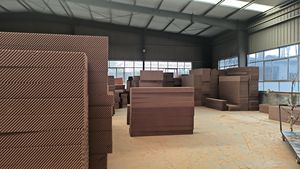 Evaporative Cooling Pad Pad Control Wall Farm Machinery with Exhaust Fan with Galvanized Frame - Product Image 5