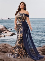 Robes de soirée luxueuses grande taille LY2924D, robes de soirée sirène sans manches à paillettes, robes de mariée formelles pour demoiselles d'honneur