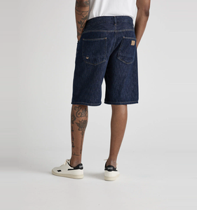 กางเกงขาสั้นผ้ายีนส์ผู้ชายสำหรับฤดูร้อนใหม่กางเกงยีนส์ขาสั้นสีน้ำเงินลำลองผ้ายืดสไตล์วินเทจไซส์ใหญ่พิเศษเอวกลางซักได้ - Product Image 3